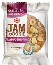 UNO Tam Cookie – Frambuaz, elma, fındık